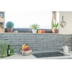 Mosaiikkilaatta XAM GV84 Musta  29,8 x 31 cm