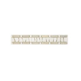 Luonnonkivimosaiikki Fliesen Ladder Mix beige/ruskea 30 x 5 cm