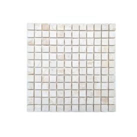 Luonnonkivimosaiikki Quadrat Ibiza XNT42023 valkoinen 30,5 x 30,5 cm