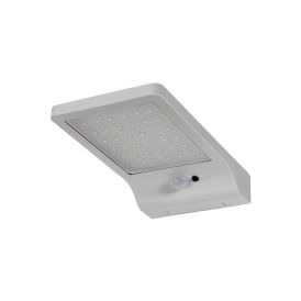 Liiketunnistinvalaisin Osram Doorled Solar hopea 19,2 x 11 cm IP44
