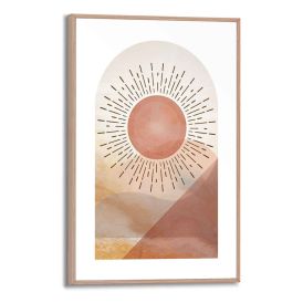 Sisustustaulu Reinders Abstract Sun 20 x 30 cm