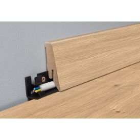 Jalkalista Logoclic K58 C Tammi Rheas 18 x 58 x 2600 mm