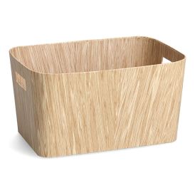 Säilytyslaatikko Zeller puujäljitelmä 34,2 x 24,5 x 18 cm