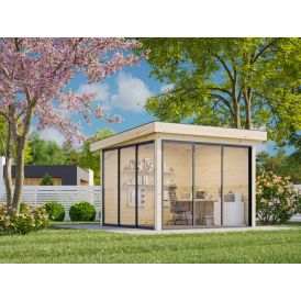 Paviljonki Palmako Lenna 401 liukuovilla 8,3 m²