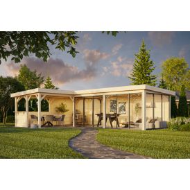 Paviljonki Palmako Lenna 421 liukuovilla 33,3 m²