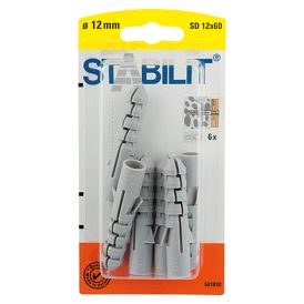 Välitulppa Stabilit 12 x 60 mm 6 kpl/pkt