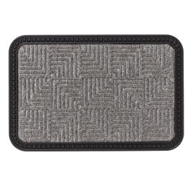Kynnysmatto Astra Border Star harmaa 40 x 60 cm