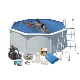 Uima-allas Swim&Fun 350 x 120 cm valkoinen