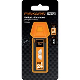 Maalarin- ja kipsilevyveitsen vaihtoterä Fiskars Pro CarbonMax™ 10 kpl