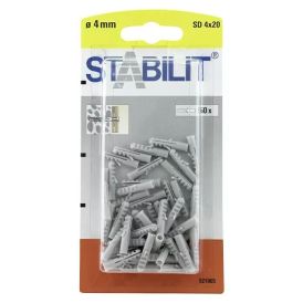 Välitulppa Stabilit 4 x 20 mm