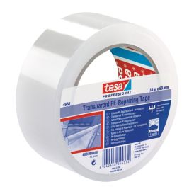 Rakennusteippi Tesa PE Läpinäkyvä 33 m x 50 mm