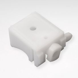 Alex-kiskon seinäkannake Valkoinen 6 cm
