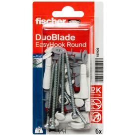Tulppa pyöreällä koukulla Fischer EasyHook Round DuoBlade