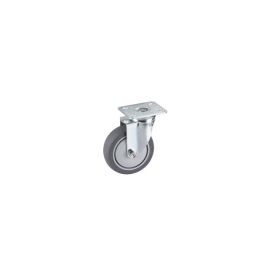 Kalustepyörä Stabilit  Ø 75 x 25 mm, levy 60 x 60 mm