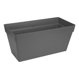 Parvekeruukku Elho Loft Urban 70 cm pyörillä antrasiitti
