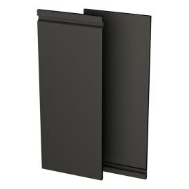 Ovet 2 kpl Camargue Skärgård Korkeakaappiin Modern Integrated Mattamusta