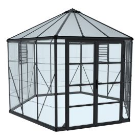 Kasvihuone Palram-Canopia Oasis 8,6 m² harmaa
