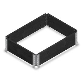 Lavakaulus 80 x 60 x 20 cm musta