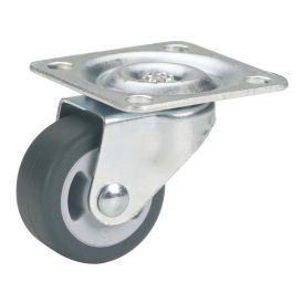 Parkettipyörä Stabilit Ø 30 x 14 mm, levy 40 x 40 mm