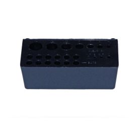 Lajittelulaatikko Küpper Musta Muovi 125 x 40 x 55 mm