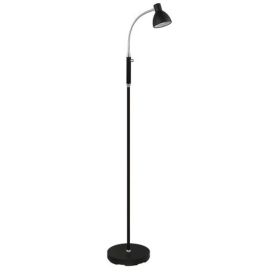 Lattiavalaisin Hudson Halo Design 1-os musta 120 cm