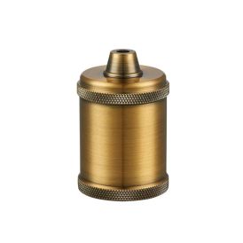 Lampunkanta Colors by Halo Design Raw Antiikkimessinki E27