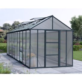 Kasvihuone Palram-Canopia Glory 15,3 m² harmaa