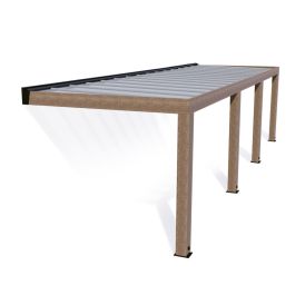 Terassikatos Canopia Helsinki setripuu 3 x 9,9 m