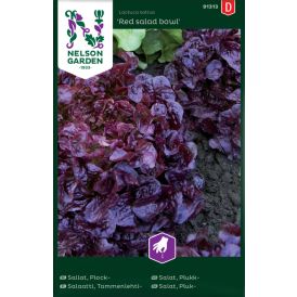 Tammenlehtisalaatti Nelson Garden Red Salad Bowl