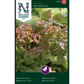 Lehtisalaatti Nelson Garden New Red Fire