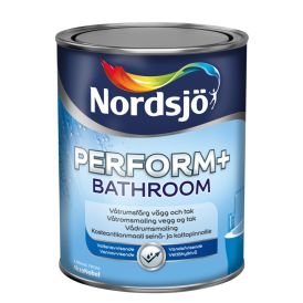 Kosteantilanmaali Nordsjö Perform+ Bathroom Valkoinen 1 l