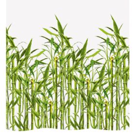 Tekstiilisuihkuverho Diaqua Bamboo Vihreä/Valkoinen 180 x 200 cm