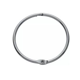 Suihkuverhorengas Diaqua Fares kromi Ø 5,5 cm 12 kpl/pkt