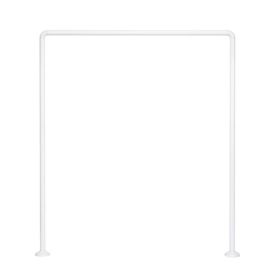 Suihkuverhotanko Diaqua Ø 2,2 x 90 x 80 x 90 cm Valkoinen
