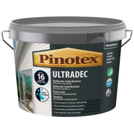 Ulkomaali Pinotex Ultradec 2,5 l valkoinen