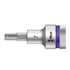 Kuusiokolohylsy Wera 8740 C HF Zyklop 1/2" 7 mm