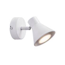 Seinäspotti Nordlux Eik 1-os valkoinen Ø 8,6 cm