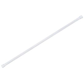 Suihkuverhotanko Diaqua valkoinen 125–220 cm Ø 22 mm