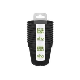 Istutusruukku Elho Green Basics musta 7,5 cm 10 kpl