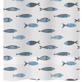 Suihkuverho Diaqua Peva Fish 180 x 200 cm
