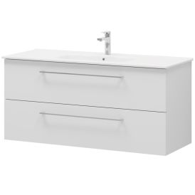 Kalustesetti Camargue Freja mattavalkoinen 120 cm