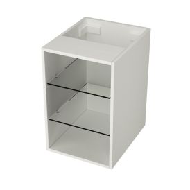 Sivukaappi Camargue Skärgård IQ Classic etuosilla mattavalkoinen 35,4 x 43 x 55 cm