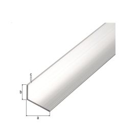 L-kulmaprofiili Alumiini 40 x 20 x 2 mm 2 m