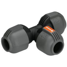 T-liitin Gardena 25 mm runkoputkeen