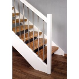 Kaidepinna Lundbergs 22 x 50 x 782 mm alumiini 2 kpl/pkt