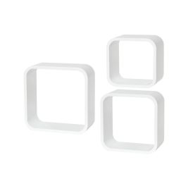 Kuutiohylly Dolle Cube Valkoinen 3-os. 350 x 350 x 145 mm