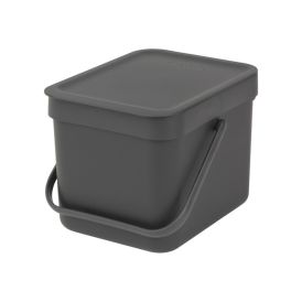 Roska-astia Brabantia Sort&Go 6L Harmaa
