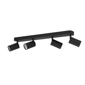 LED-älyspottivalaisin Eglo Connect.z Telimbela 4 x 4,9W Musta 58 x 8 cm