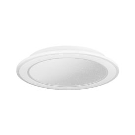 LED-plafondi Eglo Macchioni valkoinen Ø 38 cm