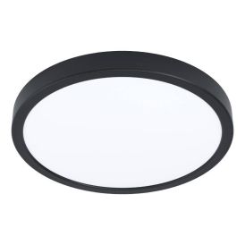 LED-kattovalaisin Eglo Fueva 6-Z musta Ø 27,8 cm